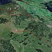 meine GPS Aufzeichnung der Schneeschuhtour