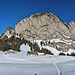 Übersicht vom höchsten Punkt auf der Alp Fros über die Alp