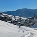 ich war alleine unterwegs, aber trotzdem nicht alleine, es hatte viele Schneeschuhwanderer auf dem Weg hinauf nach Gamplüt, ab Gamplüt auf die Alp Fros waren es dann aber nur noch wenige.