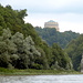 Die Befreiungshalle vom Donaudruchbruch, angeblich der schönste Blick hinauf