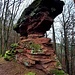 Am Dimbacher Buntsandsteinhöhenweg.