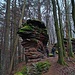Auf dem Dimbacher Buntsandsteinhöhenweg.