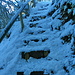 die Treppe habe ich beim ersten Versuch übersehen