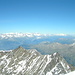 Dom Gipfelpanorama 5 - NNO. Fast alle 4000er des Berner Oberlandes