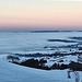Hochnebeldecke über der Ebene