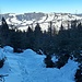 Im Abstieg Richtung Rittmarren traf ich noch gesetzten Pulverschnee an