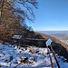 Aussichtsplattform mit Infotafeln bei Sonnenfels (777 m).