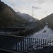 Unser Treffpunkt: Beim Sportplatz in Dalaas