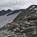 Kurz vor dem Gipfel der Hohenfernerspitze. Links im Bild die Veneziaspitzen.