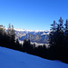 Blick gegen den Rätikon