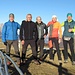 Il gruppo di oggi, da sinistra: Giorgio, Gimmy, Marco, Paolo, Imerio.