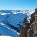Ausblick vom Sattel zwischen Steingässler und Hochgamatsch