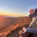 und konnten so den Sonnenuntergang genießen