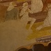 Alcuni studiosi ritengono che questa sia una delle rarissime rappresentazioni di Giovanna d'Arco in Italia. Se così fosse  l'inserimento della santa nell'affesco potrebbe essere stato eseguito su sollecitazione di pellegrini francesi che percorrevano la Via Francigena.