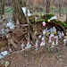 Il presepio realizzato dagli alunni delle scuole.