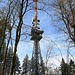 Auf dem Krehberg. Heinz-Herbert, deiner sei gedacht! Ansonsten nicht spannend. Auf dem Gipfel befindet sich der Sender Krehberg. Er wird von der Deutschen Telekom betrieben und ist eine Sendeanlage für UKW-Rundfunk und Richtfunk. Als Antennenträger dient ein 102 m hoher Sendeturm aus Stahlfachwerk. Aussicht hat man keine. 