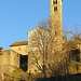 Il campanile della chiesa di Santo Stefano al Colle.