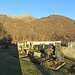 La nostra meta dal cimitero a lato di Santo Stefano al Colle.