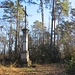 La croce sulla sommità del Monte di Rovate.