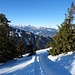 Anstieg mit Sicht auf das Tote Gebirge im Norden