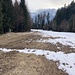 Etwas mehr Gefälle hat die Skipiste hier schon