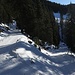 Abzweig zur Moosenalm