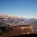 Blick vom Gipfel zur Brenta