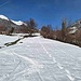 Kurz oberhalb Weesen - tipptoppe Unterlage