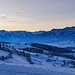 Wolkenlos in den Alpen