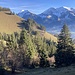 steile Abstiegsvariante Richtung Bächenallmi