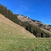 von der Alp aus ist erstmals unser Ziel ersichtlich