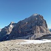 Blick zum Koloss der Tofana di Rozes