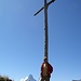 Kein Gipfel, aber ein großes Kreuz – und ein kleines Matterhorn :)