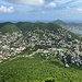 Sentry Hill - Ausblick am Gipfel in etwa östliche Richtung (Cul de Sac).