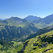 Blick hinüber nach Gritsch und zur Pfälzerhütte