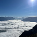 Nebeldecke über dem Rheintal