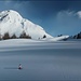 ancora un pochetto di neve e il paletto non più si potrà vedere
