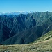 La Val Grande, il Monte Rosa e le Alpi vallesane dal Monte Zeda.