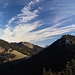 Blick vom Großen Rechenberg zum Gratverlauf