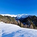 Hinten Blick zum späteren Abstieg vom Altein Grat