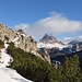 zunächst hinauf zum passo delle Pale