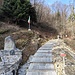 inizio del sentiero per la Big Bench