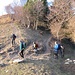Ed eccoci al termine del bosco raggiungere la Bocchetta di Molina, una delle tante depressioni presenti sulla Dorsale per Cresta che da Brunate arriva fino al Palanzone ed oltre.