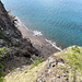 Unterwegs auf dem Ladder Trail - Blick auf einen kurzen Küstenabschnitt unmittelbar südlich der "Ladder".