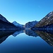 28.12.2024 - Am Plansee mit Blick zum Hochjoch.  