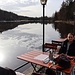 erstmal einkehren am See