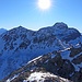 Schöner Blick zu Piz Nair und Piz Julier