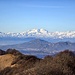 Magnifica la vista sul massiccio del Rosa