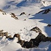 Abstieg zum Skidepot