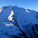 Ankunft auf der Tête de Josué: Aussicht nach SW zu den vier Klassikern La Pare, Le Tarent, Châtillon und Pic Chaussy